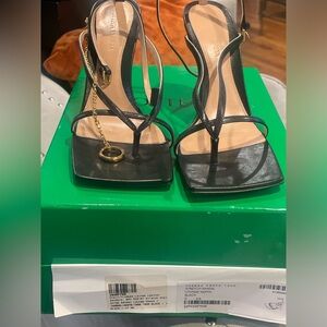 Bottega Veneta stretch sandals size 39 in black